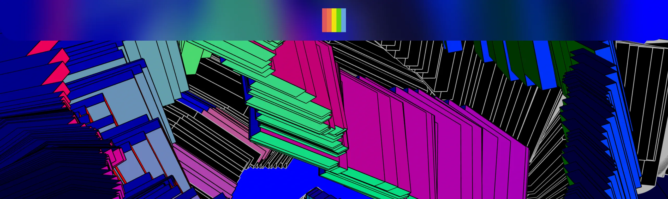 A screenshot of a Generatron visual composition.