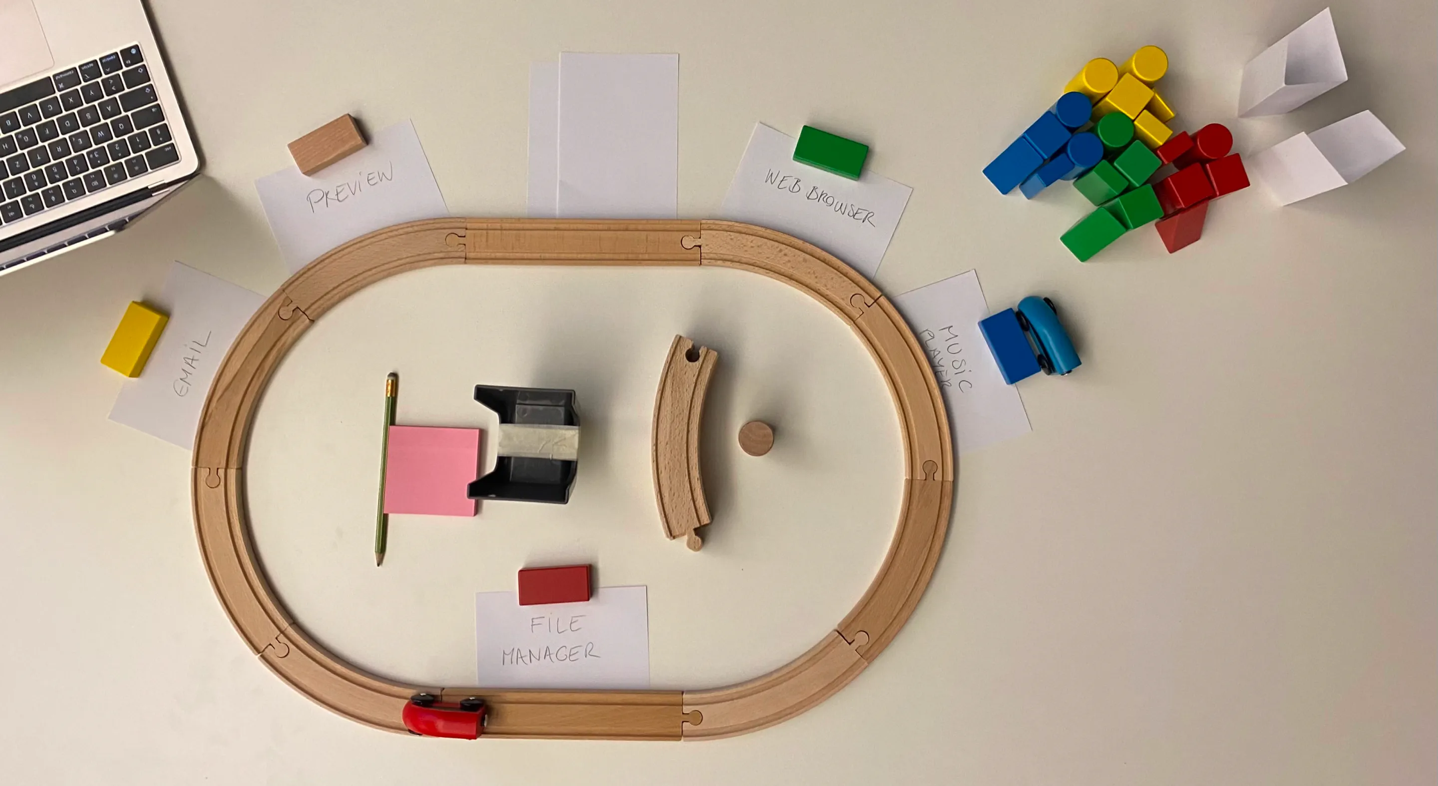 Enzo interacting with Genesis.