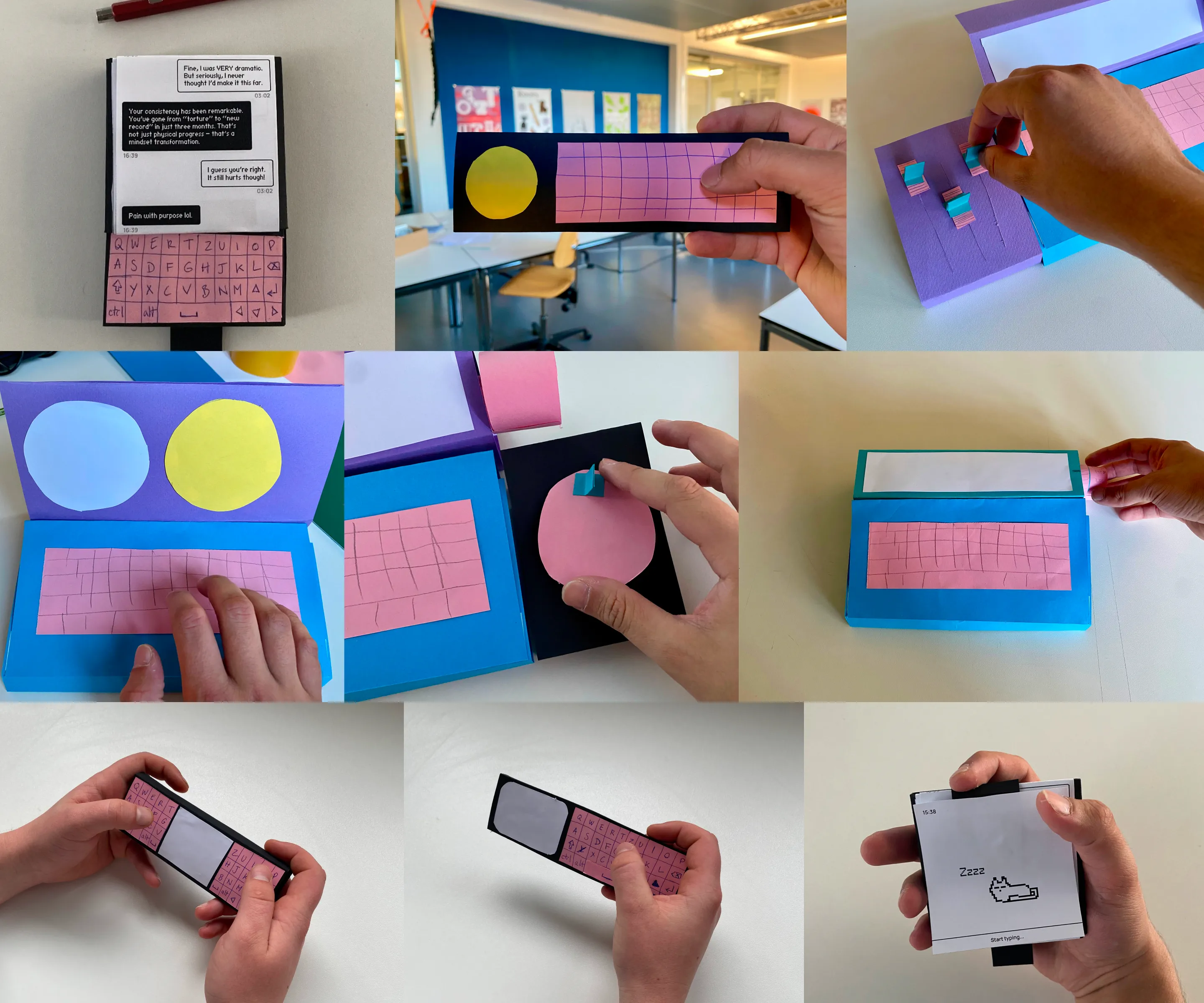 Enzo interacting with Genesis.