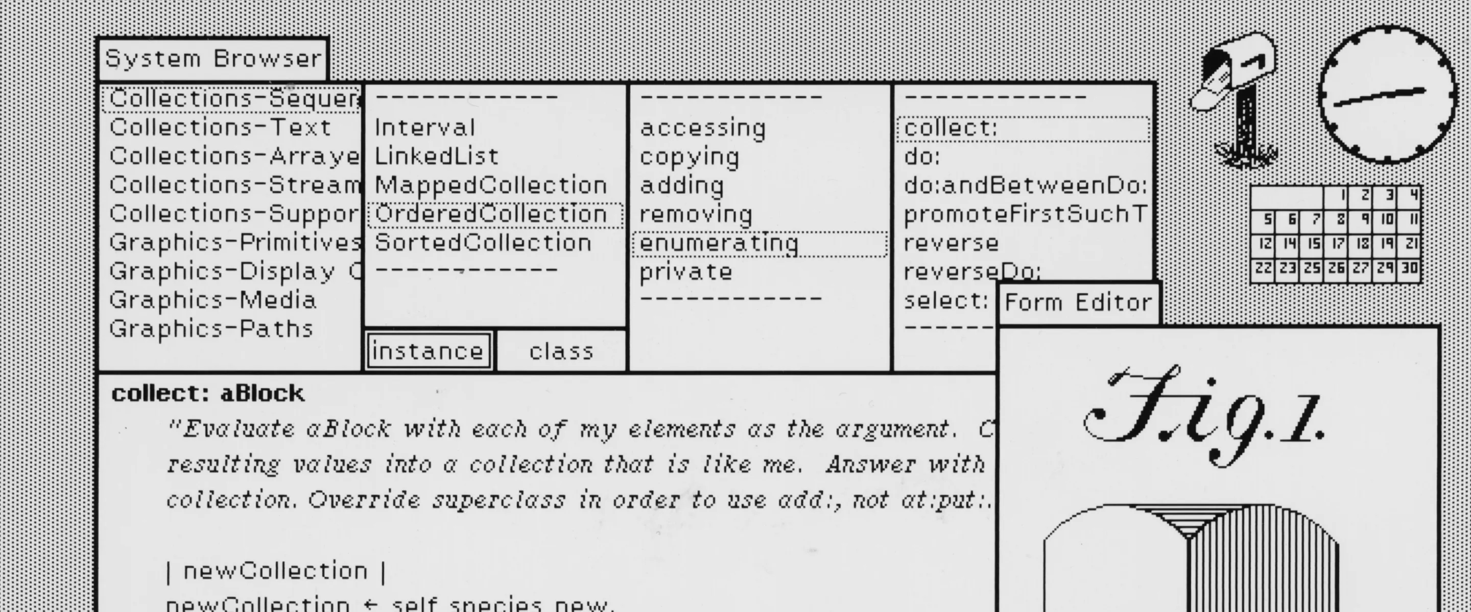 Xerox Alto GUI, 1980.