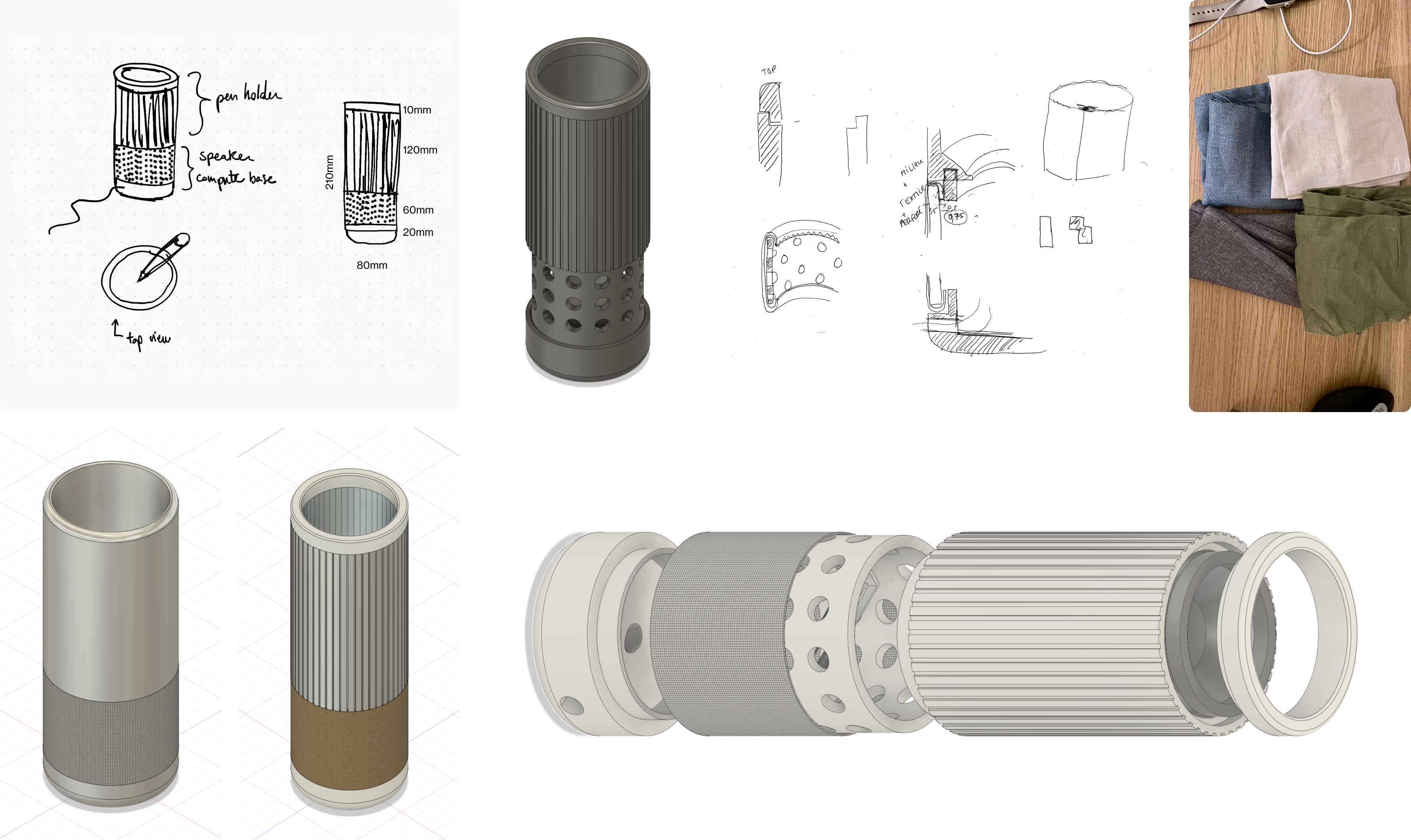 Shape Research and Sketches